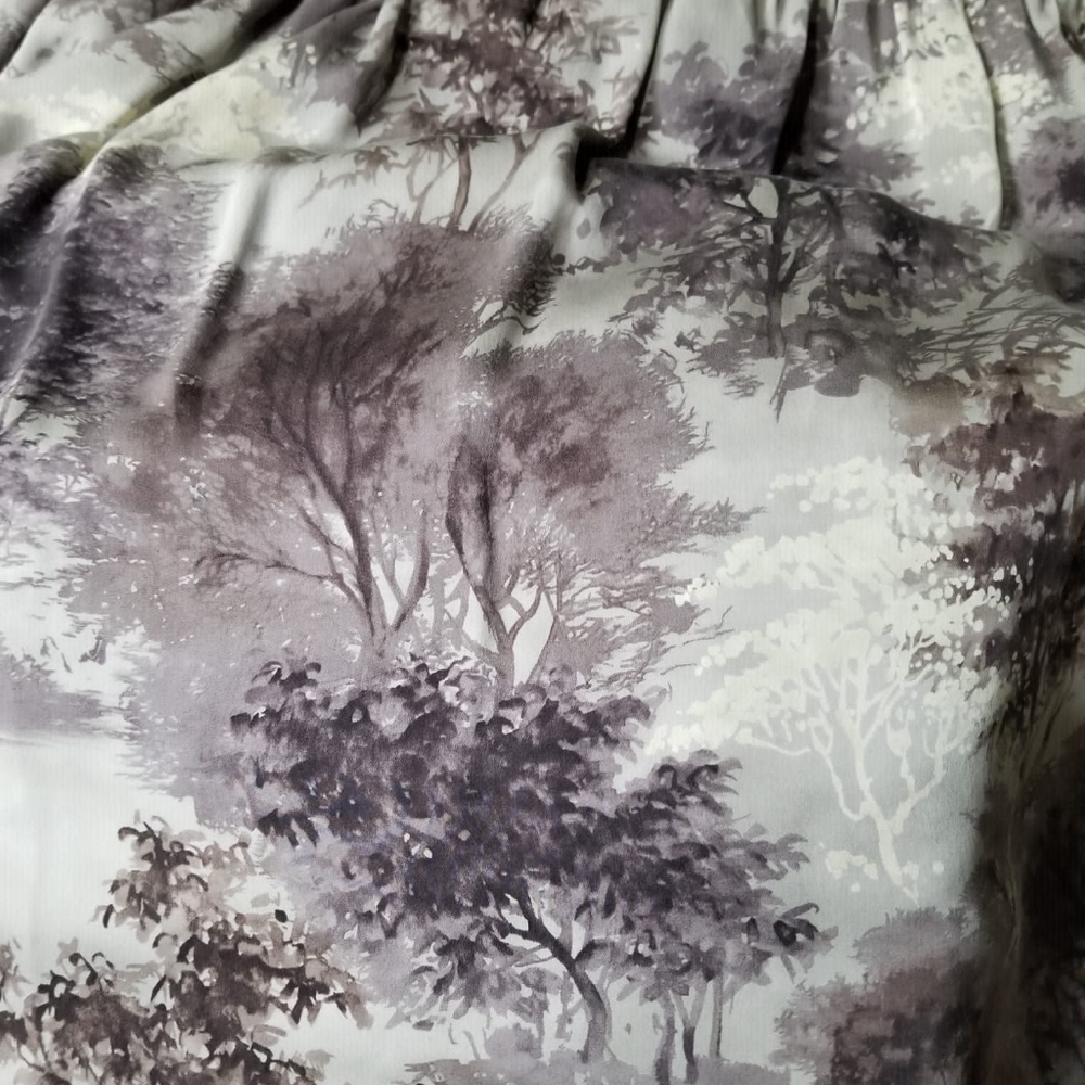 Calvin Klein Silk Botanical Skirt size 14 - Picture 2 of 4